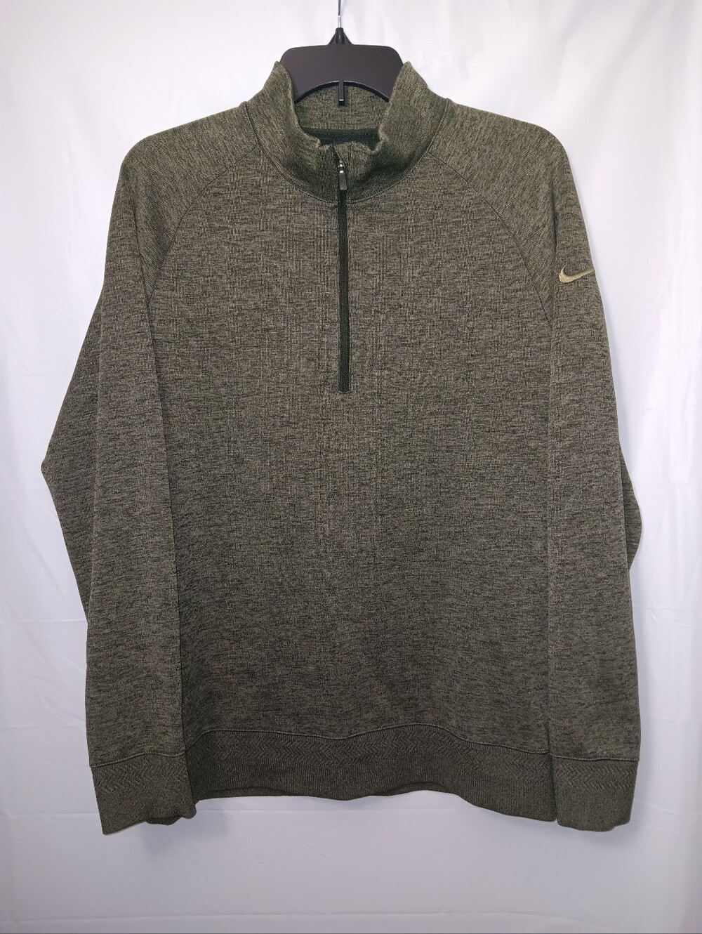 Nike Men’s Dri-Fit Standard- Fit Half-Zip Pullover Sweater